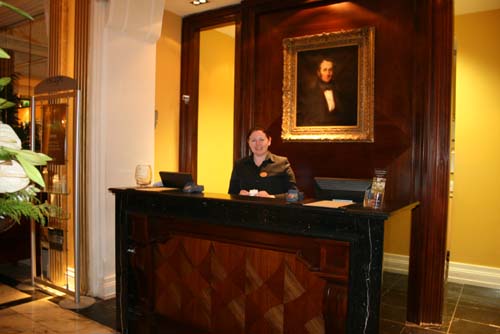 Geraldine Cronin, Millstreet pictured recently at Cork’s Imperial Hotel where she is Senior Receptionist.