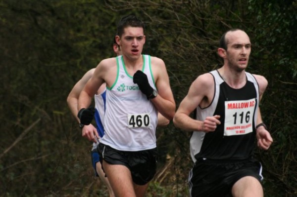 Donal Coffey from Drishane Rd on his way to a creditable 16th position