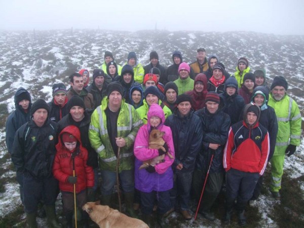 Brave souls that ventured to the top of Mushera Mountain for the annual Christmas Day Climb in aid of the Baby Jacob Trust Fund (click to see the full picture