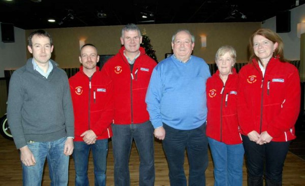 Derry Casey, Tony McCaul, Anthony Barry, Frank Casey, Joan Casey and Lilly Murphy