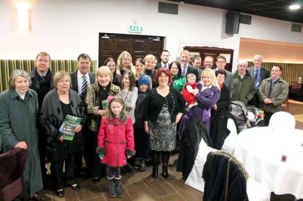 Family and Friends of the late Michael Looney, Dublin and Minor Row, Millstreet meeting at the Wallis Arms Hotel after Michael's Funeral today.   On Tuesday, 22nd