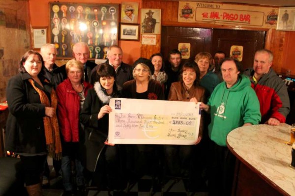 21Boeing Cheque Presentation at Malpaso Bar 2013