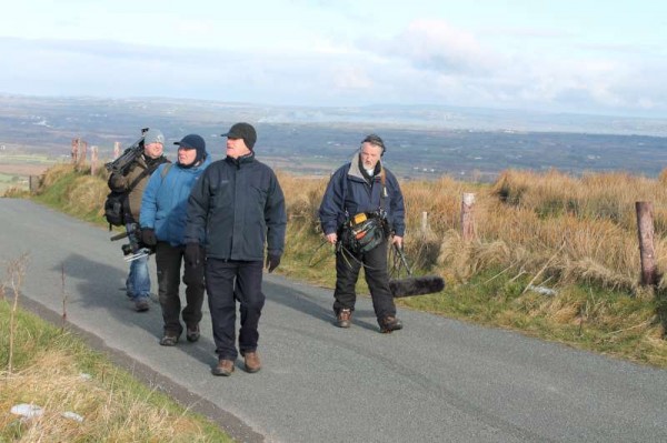 15RTÉ Film Crew in Millstreet  13 March 2013 -800