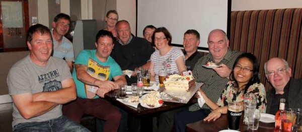 Ted Dineen's 50th Birthday at Wallis Arms Hotel on 21 June 2013