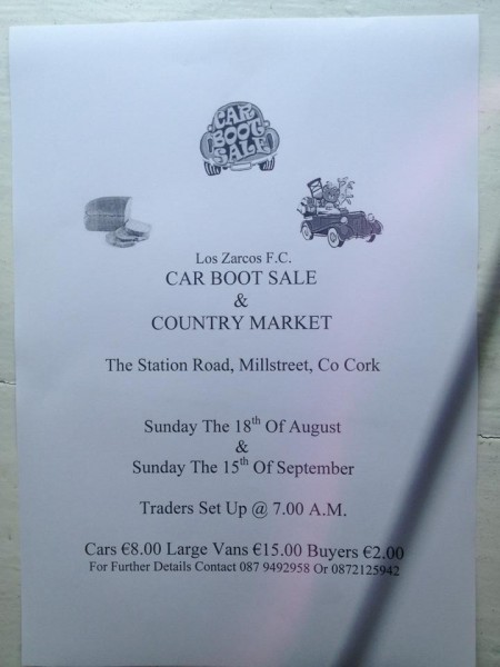 Car Boot Sale 2013 Poster