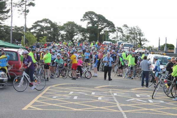 Hundreds of enthusiastic cyclists participated in this first major Cycle Event in Rathmore on Saturday morning (31st August 2013).   According to one of the principal Coordinators, Donal Kelleher - it's likely to become an annual event judging by the inspiring response to the very impressive event.  (S.R.)