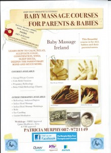 2013-09-22 Baby Massage Course for Parents and Babies - poster