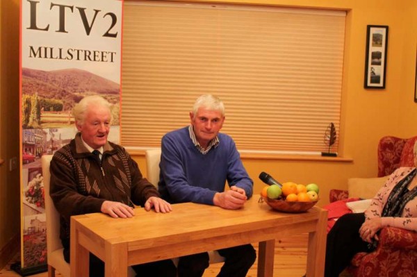 Brendan Murphy and Jerry O'Riordan appearing on Programme 1 of our new 2013-2014 LTV2 Season which will be broadcast live at 10.00 pm on Thursday.  Click on the images to enlarge.  (S.R.)