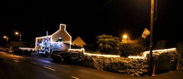 A truly spectacular Christmas Lights Launch took place outside The Pub in Carriganima on Friday, 13th Dec. 2013.  This is just one of the many images we shall be sharing very shortly.  (S.R.)