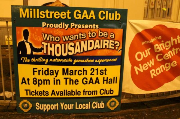 17Thousandaire Event at Millstreet GAA Hall 2014 -800