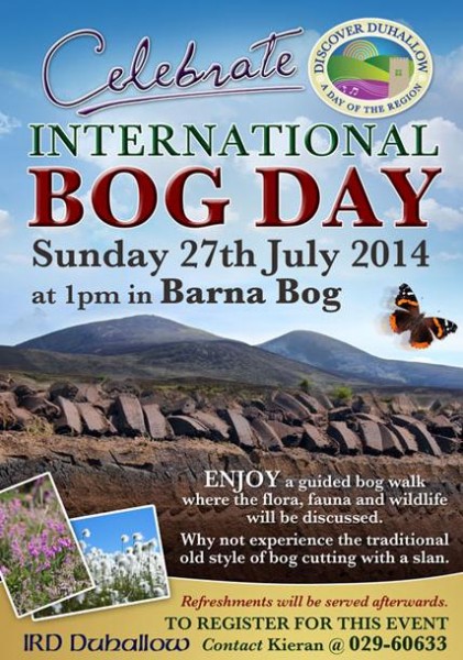 2014-07-27 International Bog Day at Barna Bog - poster