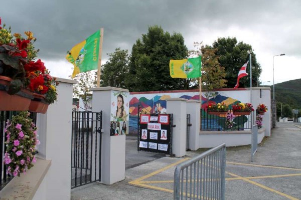 Two Flag Display in Millstreet 2014