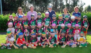 2014-08-23 Stars of the Future !! The U8 Millstreet Camogie girls in their new jerseys kindly sponsored by Reens Pharmacy.-1000