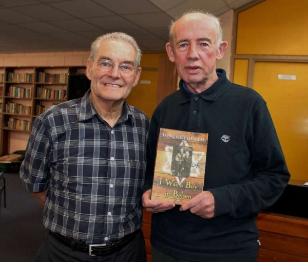 3Tomi Reichental visits Millstreet Community School 2014 -800