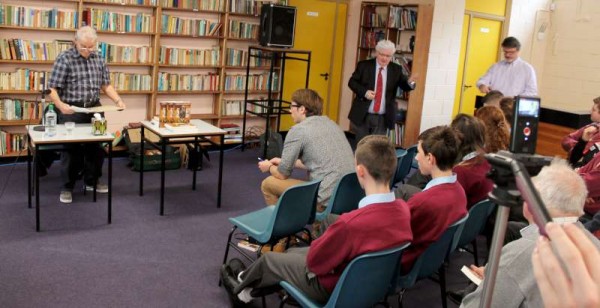 4Tomi Reichental visits Millstreet Community School 2014 -800