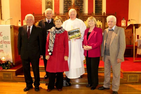 Fr. Seán Tucker in the company of members of his family and friends celebrated wonderful occasion of the Golden Jubilee to the Priesthood in the Church of Our Lady of Lourdes, Ballydaly on Monday, 6th Oct. 2014.  Click on the images to enlarge.  (S.R.)