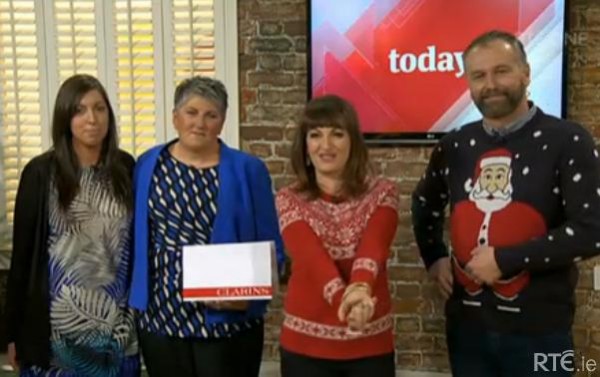 2014-11-28 Mary Buckley on the Today Show - RTE ONE 08