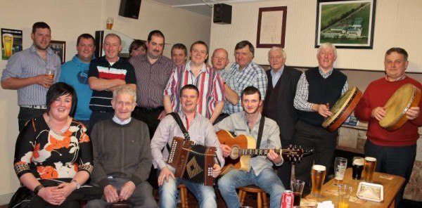 Pictured on Saturday, 29th November 2014 at Healy's Pub in Kilcorney at an LTV recording.   Click on the image to enlarge.  (S.R.)