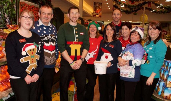 Friday, 19th Dec. 2014 has been Supervalu's Staff Christmas Jumper Day in aid of St. Joseph's Community Hospital, Millstreet.  Click on the images to enlarge.  (S.R.)