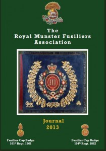 The Royal Munster Fusiliers Association - Journal 2013 - front page