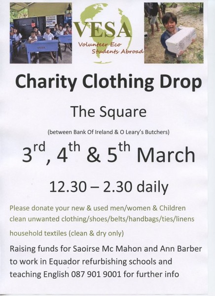 2015-02-25 Charity Clothes Drop - poster
