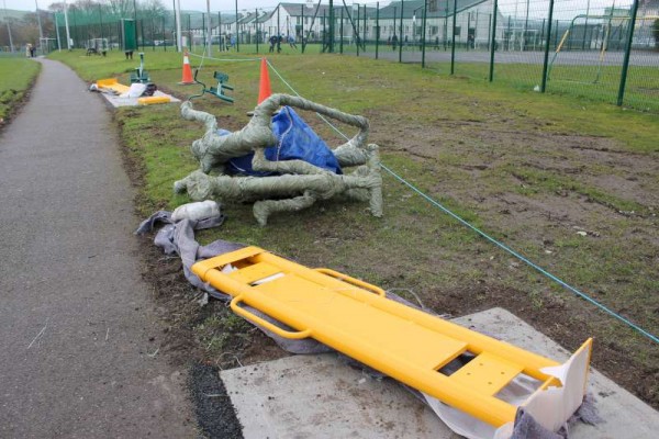 26Town Park Outdoor Gym Equipment Launch 2015 -800