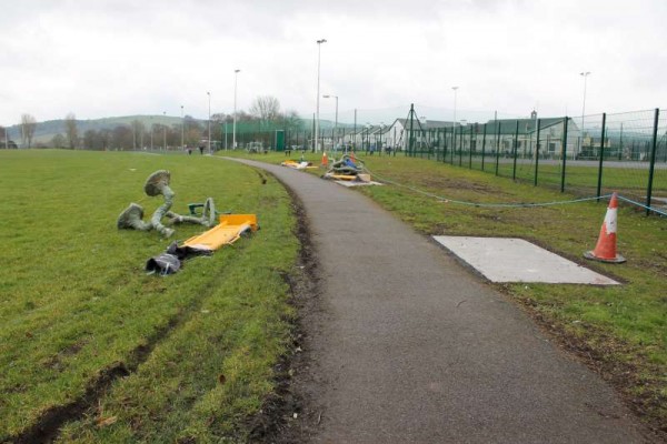 27Town Park Outdoor Gym Equipment Launch 2015 -800