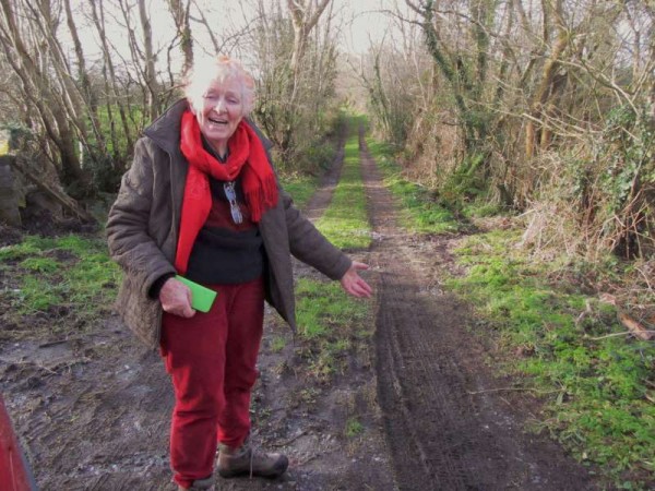 37Mary Russell revisits the Butter Road 1st Feb. 2015 -800