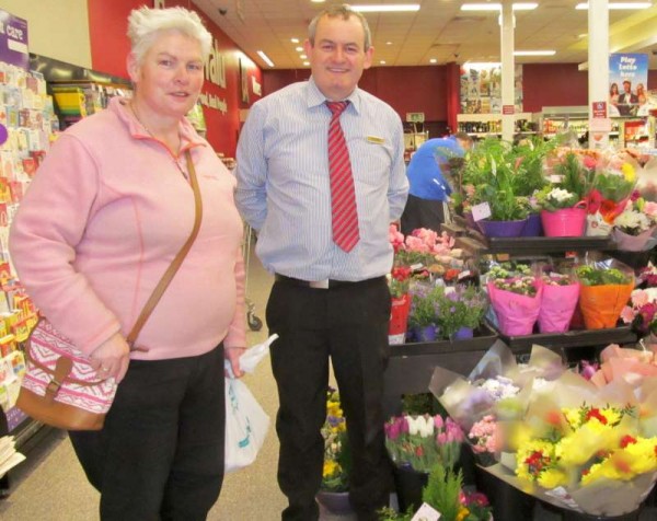 Mother's Day 2015 and its exquisite floral displays truly impressed customers at Supervalu.