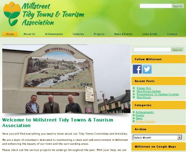 2015-04-30 The new Tidy Towns website - how it looks