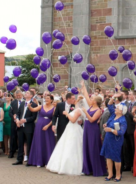 Many thanks to the Happy Couple - Georgina Stanley & Mark O'Callaghan - for allowing us to share some images from their Wonderful Wedding in St. Patrick's Church, Millstreet on Saturday, 25th July 2015.  More pictures to follow in a second feature at a later stage.  Click on the images to enlarge.  (S.R.)