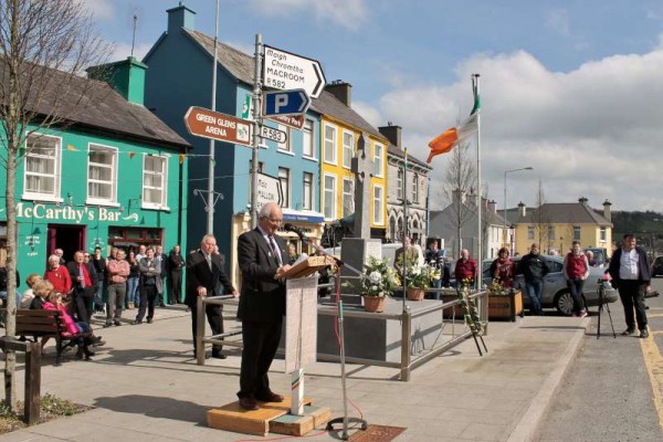 It was Jerry Lehane who on Sunday 5th April 2015 delivered the magnificent keynote address at the Easter Commemoration at the Square in which he shared such a marvellous insight into the visit of the famous Pádraig Pearse to Millstreet on 22nd August 2015.