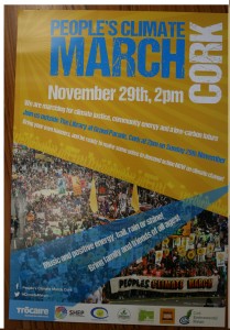 climate change march poster