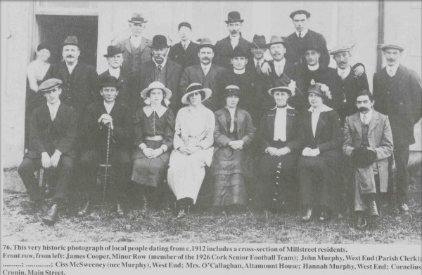 millstreet people from 1912 - from Picture Millstreet