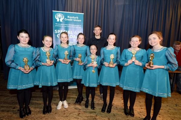 2016-04-07 Millstreet Set Dancers - best of luck in the County Final