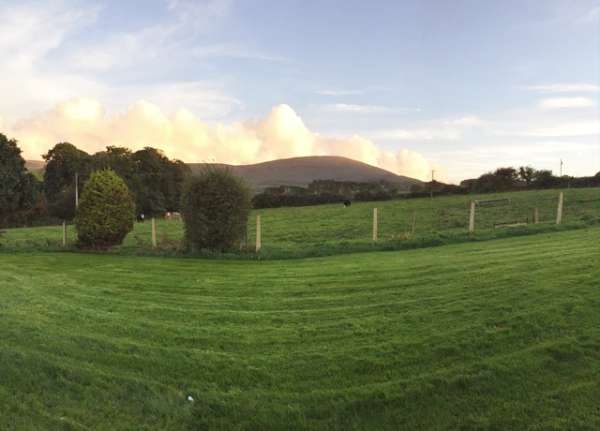 Mushera Mountain as the clouds roll by. The staff at Millstreet Country Park wish Jerry Pat O’ Leary well in the finals of the Blas na hEireann awards in Dingle next weekend. One of his entries is the ‘ Mushera Venison Burger’ 