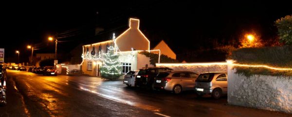 The magical effect of the magnificent Christmas Lights in Carriganima 2016.