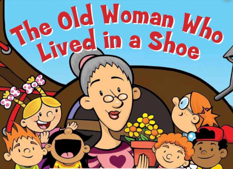 The Old Woman Who Lived In A Shoe Millstreetie 9541